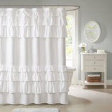 Grace Ruffled Shower Curtain