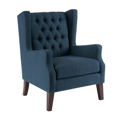 Maxwell Button Tufted Wing Chair