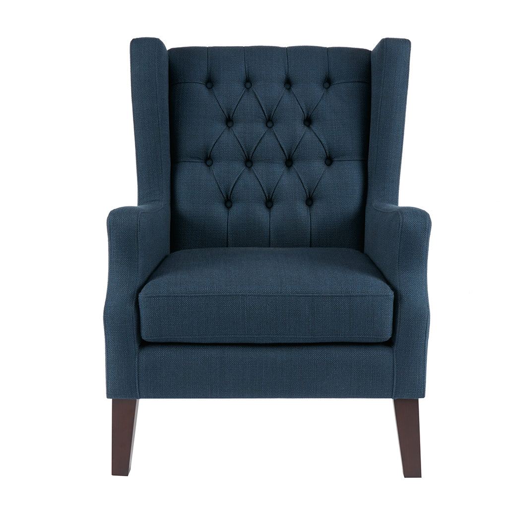 Maxwell Button Tufted Wing Chair