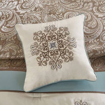 Caroline Jacquard 7 Piece Comforter Set