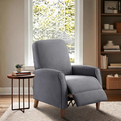 Marena Upholstered Manual Push Back Recliner
