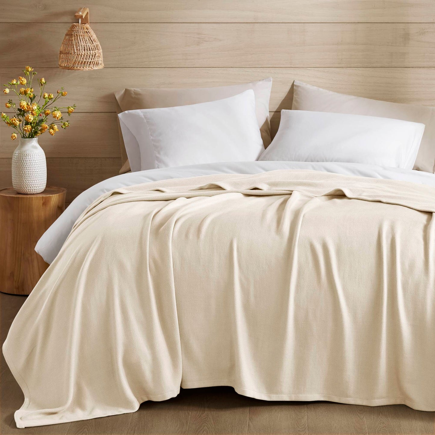 Bamboo Cooling Cotton Rayon from Bamboo Cotton Blanket