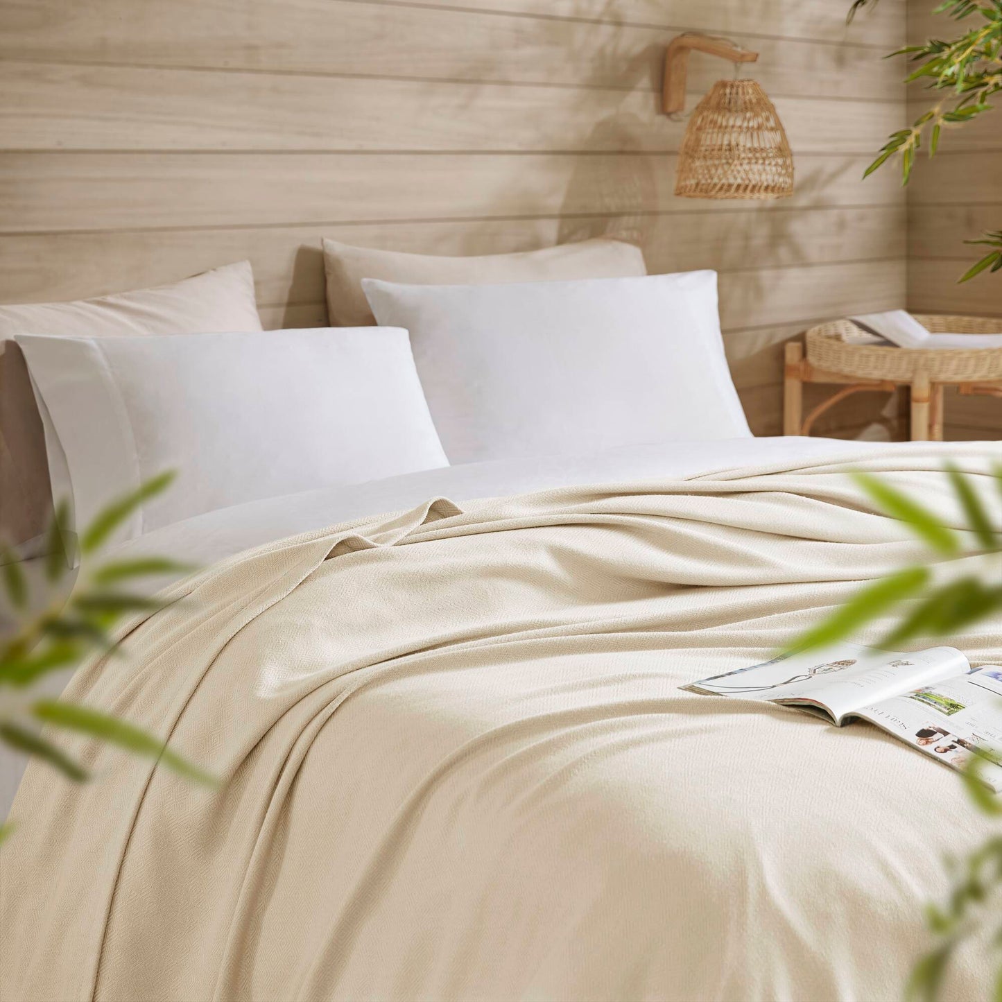 Bamboo Cooling Cotton Rayon from Bamboo Cotton Blanket