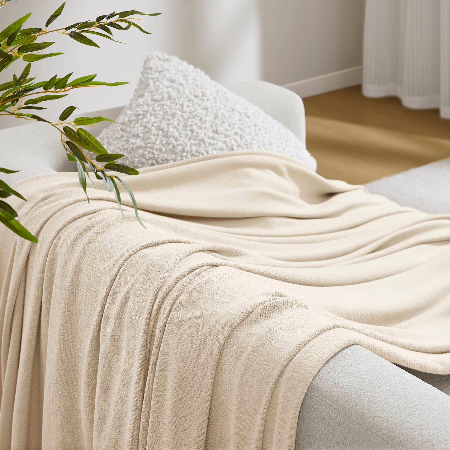 Bamboo Cooling Cotton Rayon from Bamboo Cotton Blanket