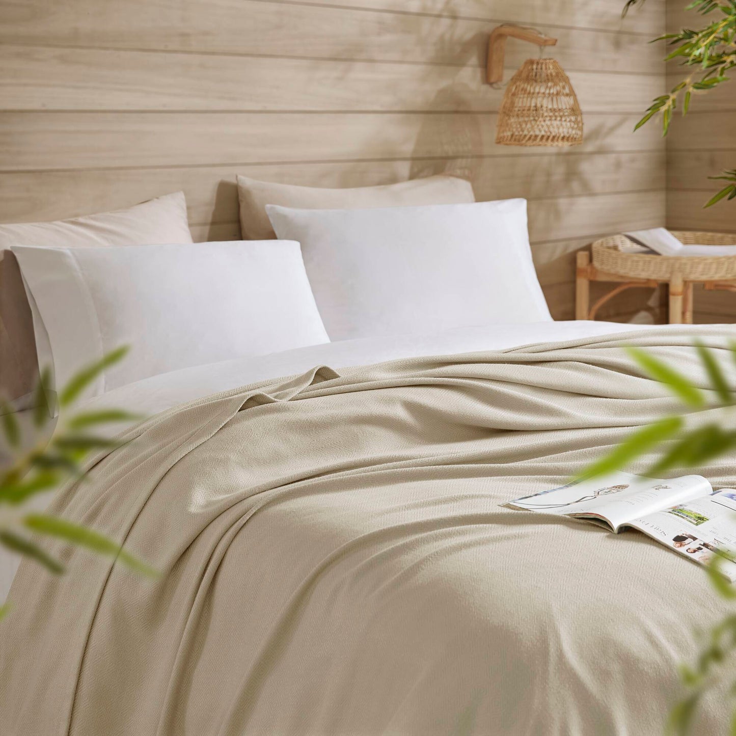 Bamboo Cooling Cotton Rayon from Bamboo Cotton Blanket