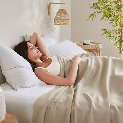 Bamboo Cooling Cotton Rayon from Bamboo Cotton Blanket