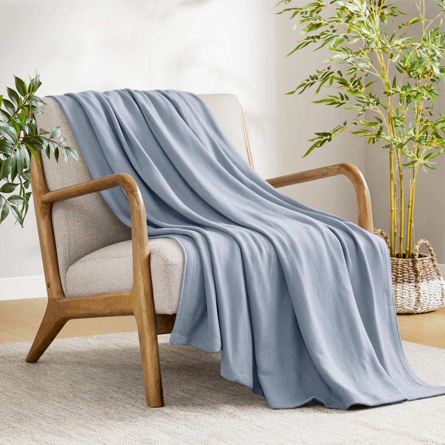 Bamboo Cooling Cotton Rayon from Bamboo Cotton Blanket