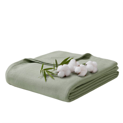 Bamboo Cooling Cotton Rayon from Bamboo Cotton Blanket