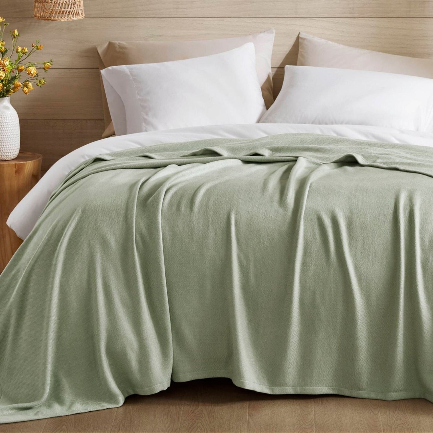 Bamboo Cooling Cotton Rayon from Bamboo Cotton Blanket