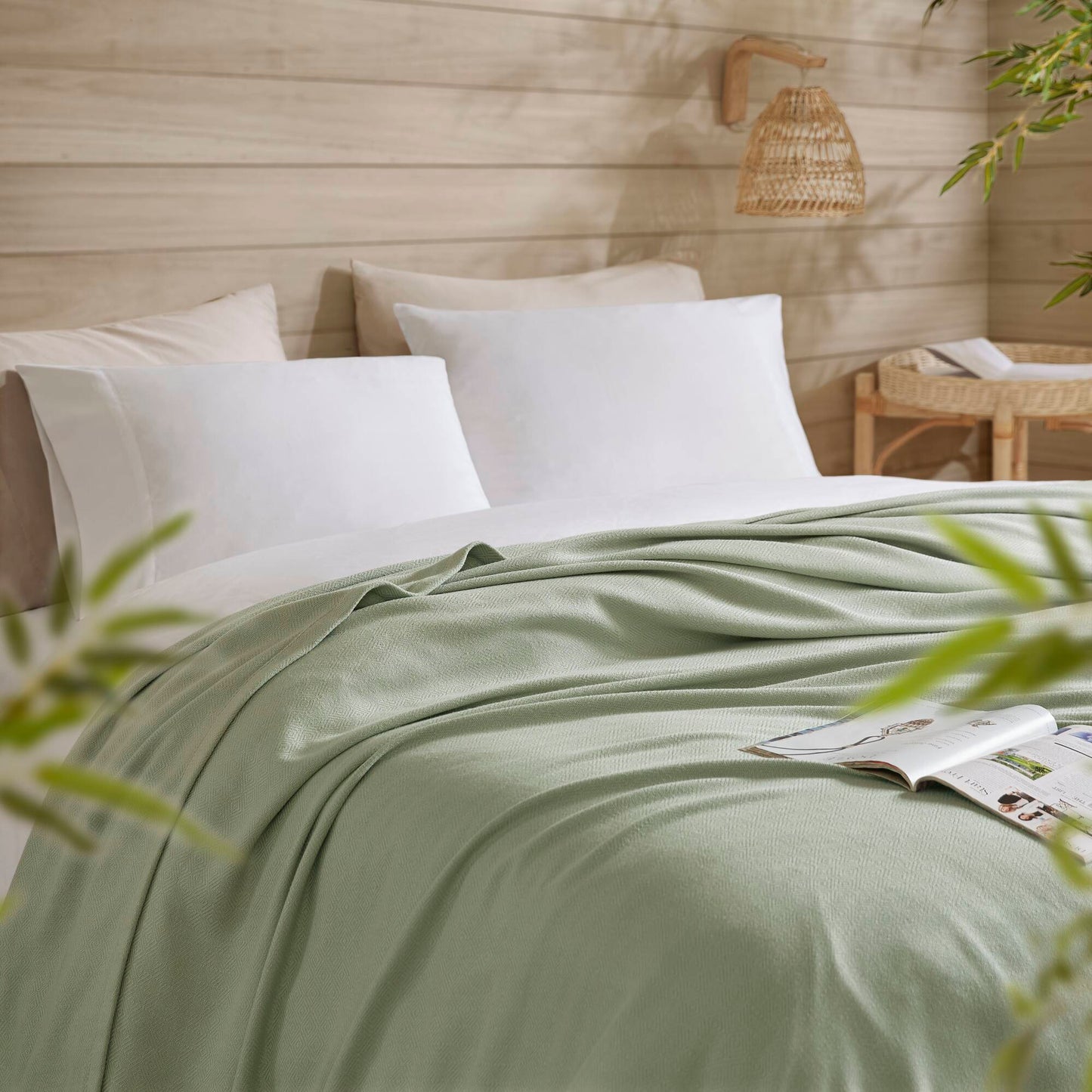 Bamboo Cooling Cotton Rayon from Bamboo Cotton Blanket