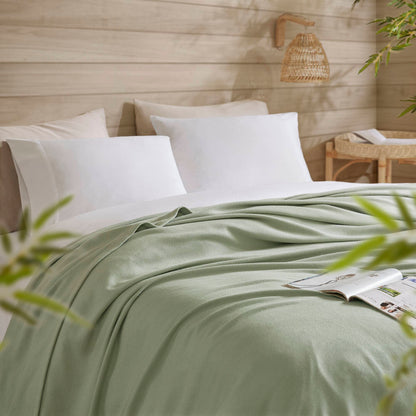 Bamboo Cooling Cotton Rayon from Bamboo Cotton Blanket