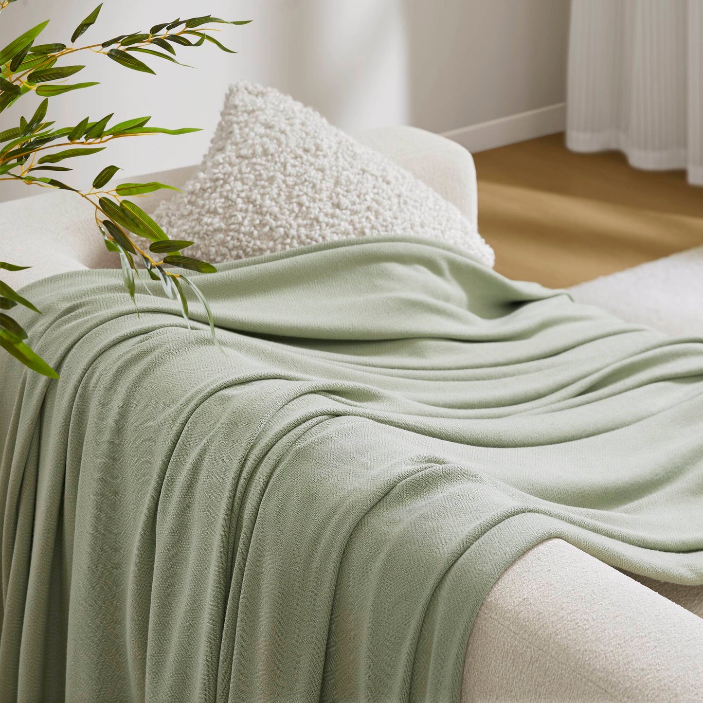Bamboo Cooling Cotton Rayon from Bamboo Cotton Blanket