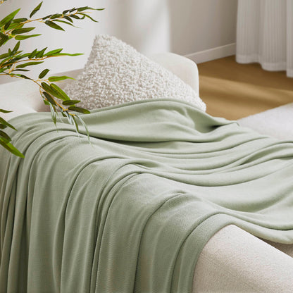 Bamboo Cooling Cotton Rayon from Bamboo Cotton Blanket