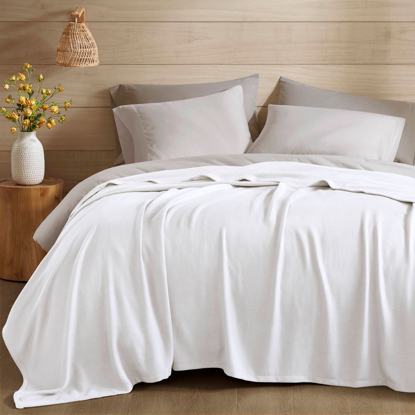 Bamboo Cooling Cotton Rayon from Bamboo Cotton Blanket