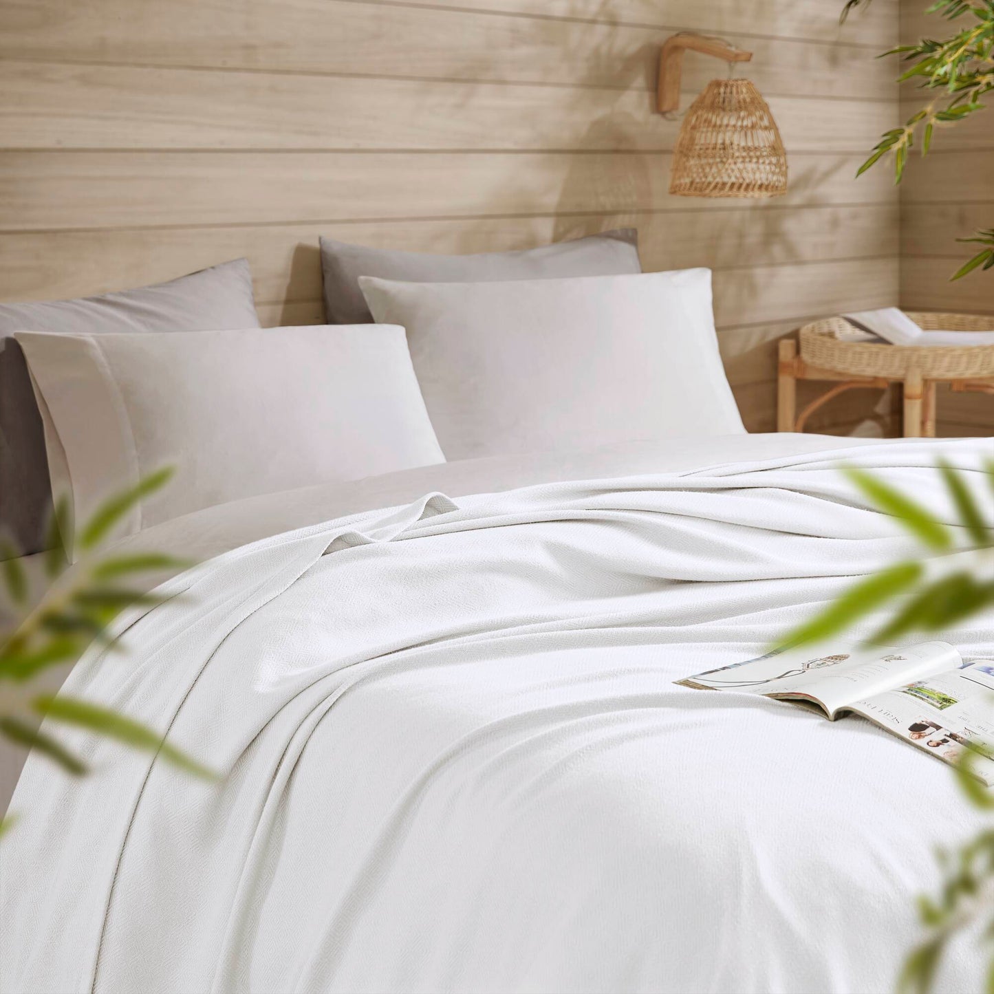 Bamboo Cooling Cotton Rayon from Bamboo Cotton Blanket