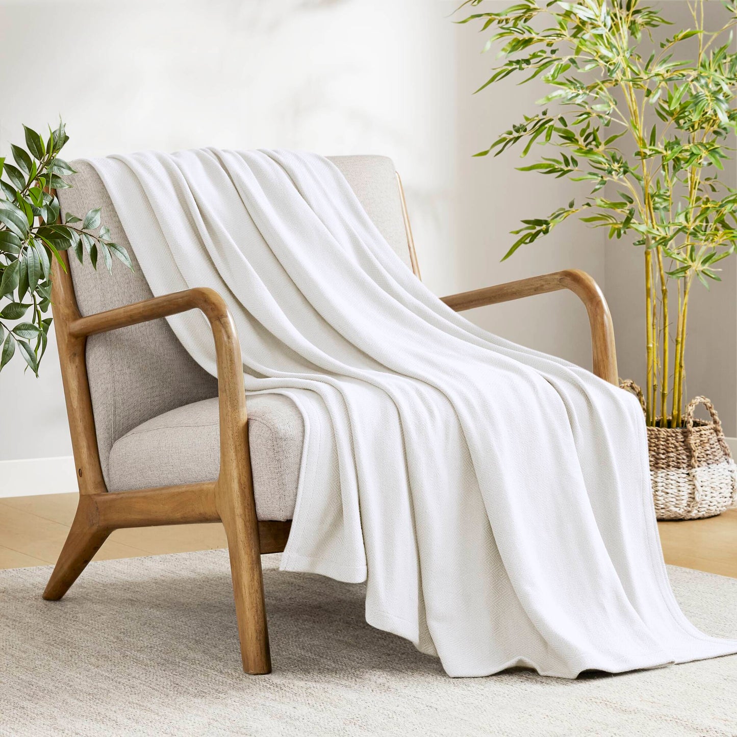 Bamboo Cooling Cotton Rayon from Bamboo Cotton Blanket