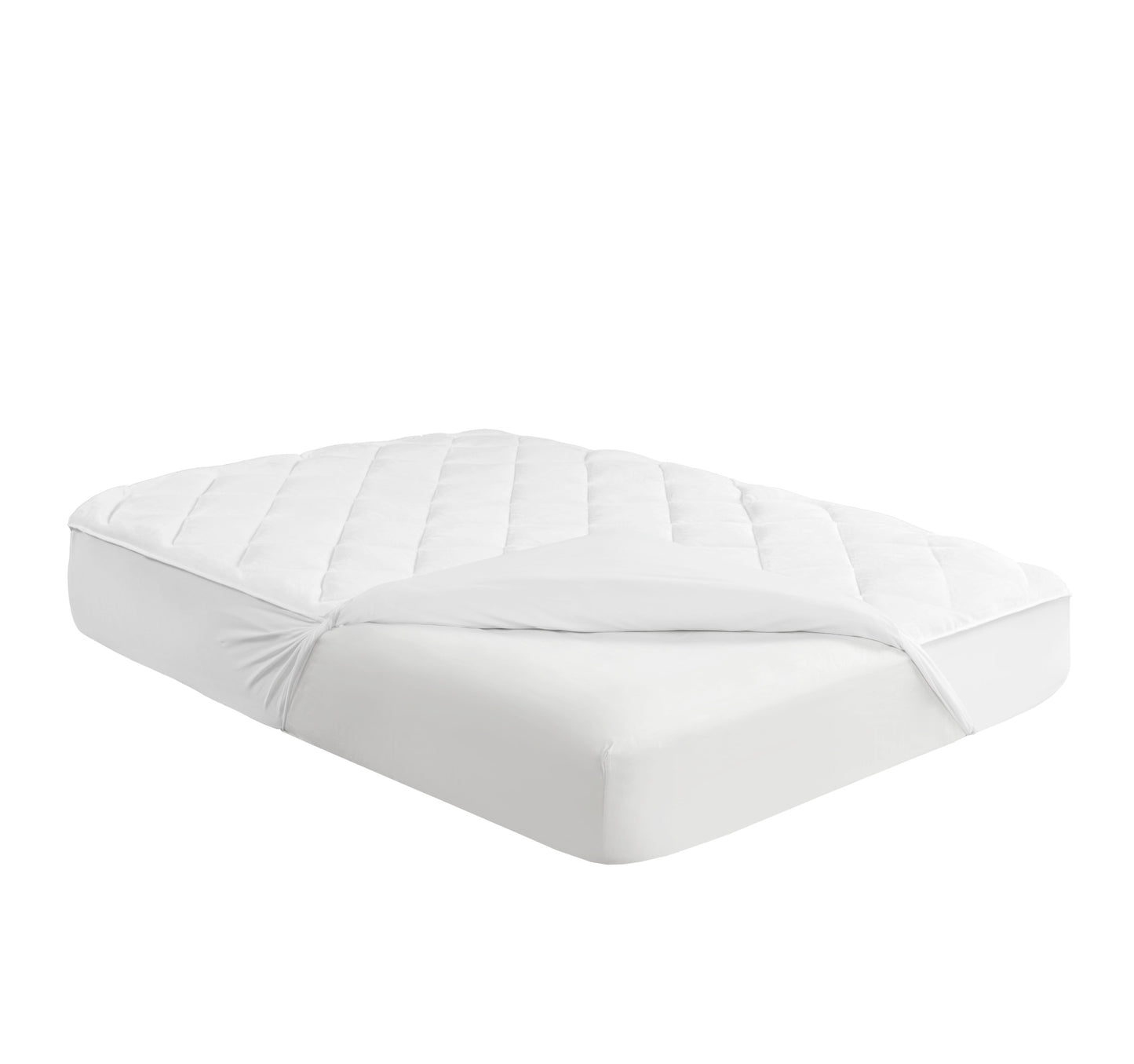 2-in-1 Cool/Warm Reversible Waterproof and Stain Release Mattress Pad