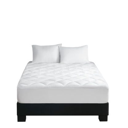 2-in-1 Cool/Warm Reversible Waterproof and Stain Release Mattress Pad