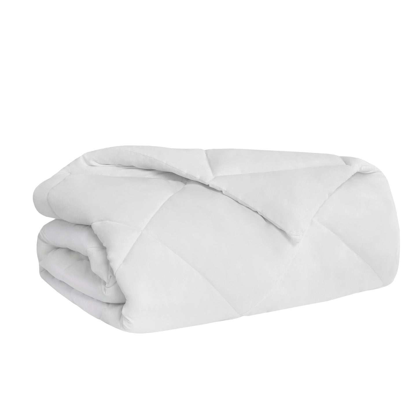 Microfiber with HeiQ Smart Temp Oversized Down Alt Comforter with HeiQ Smart Temp Treatment