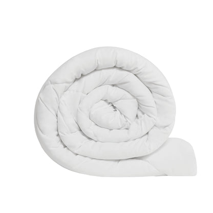 Microfiber with HeiQ Smart Temp Oversized Down Alt Comforter with HeiQ Smart Temp Treatment