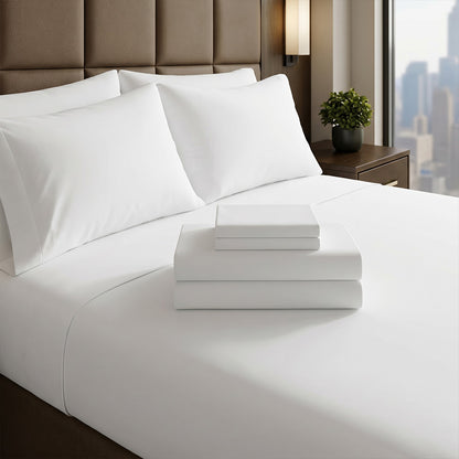 Hotel Collection Cotton Rich Antimicrobial 4-Piece Sheet Set