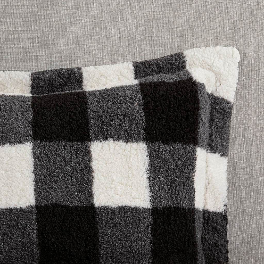 Brooks Print Sherpa Down Alternative Comforter Set