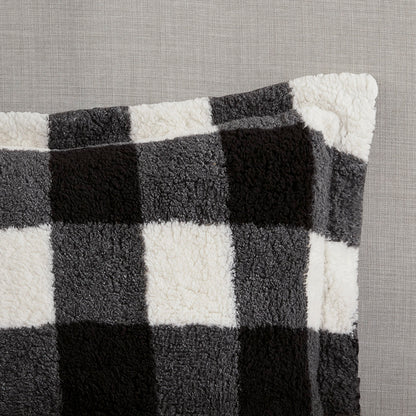 Brooks Print Sherpa Down Alternative Comforter Set