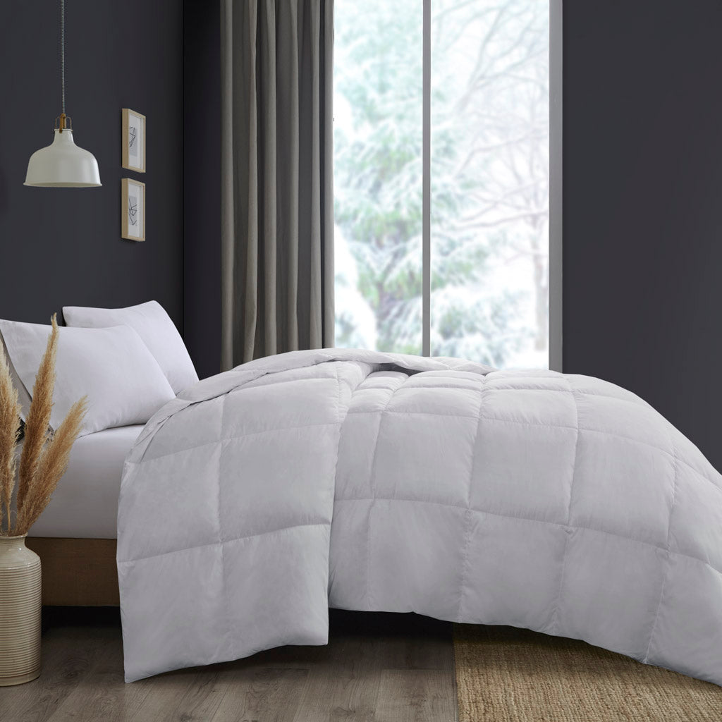 Heavy Warmth Goose Feather and Down Oversize Comforter