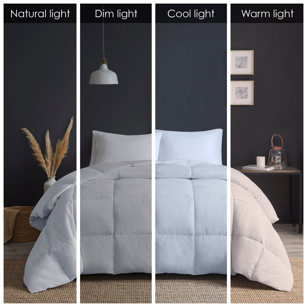Heavy Warmth Goose Feather and Down Oversize Comforter