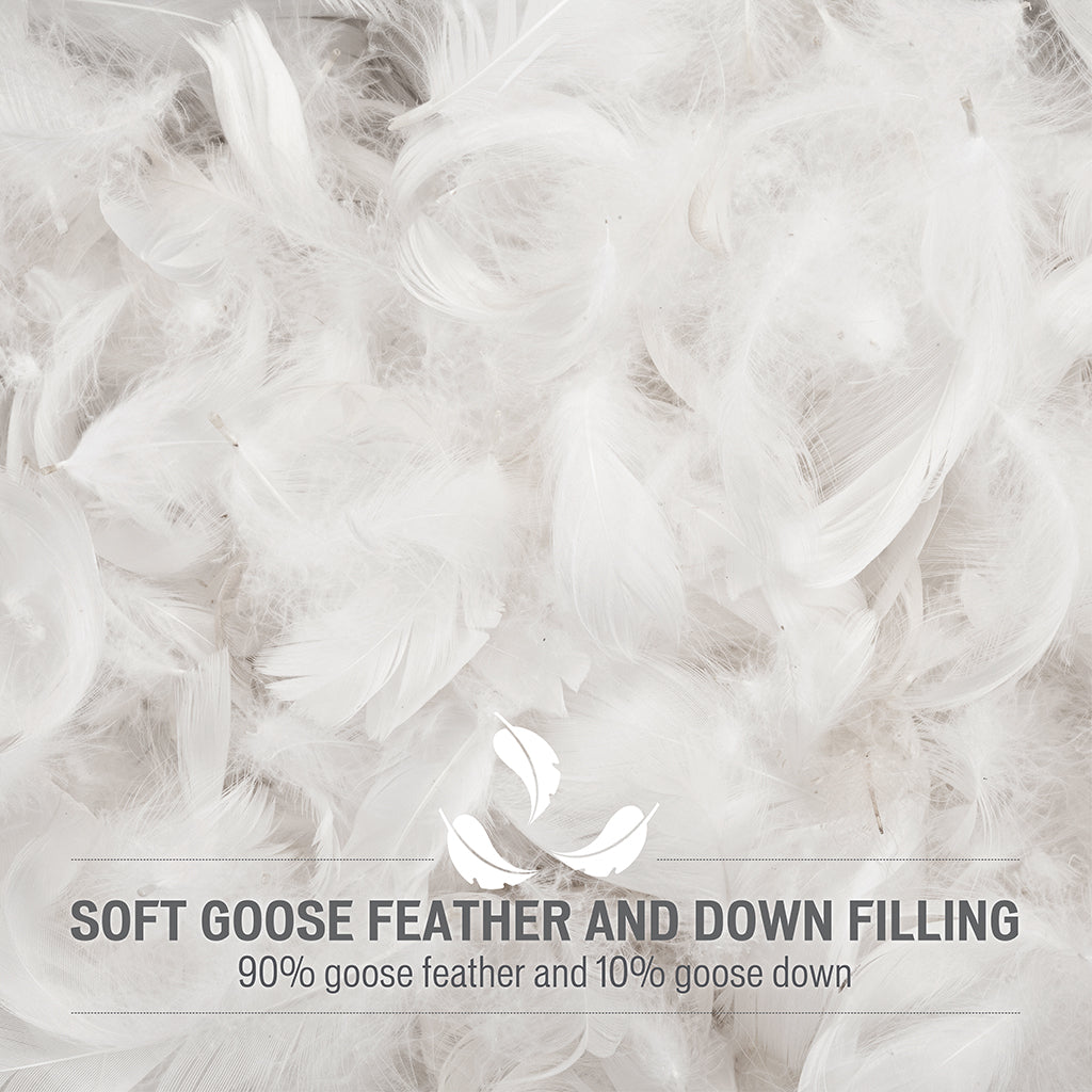 Heavy Warmth Goose Feather and Down Oversize Comforter
