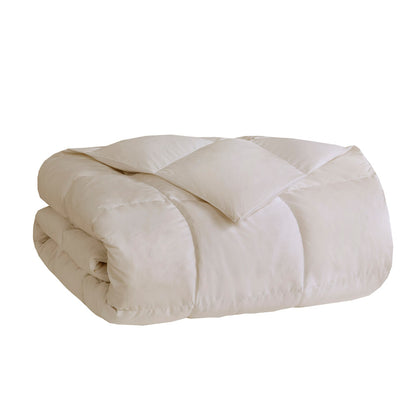 Heavy Warmth Goose Feather and Down Oversize Comforter