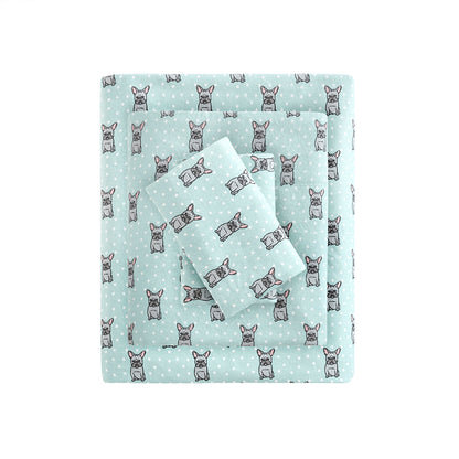 Cozy Cotton Flannel 100% Cotton Flannel Printed Sheet Set