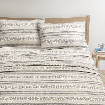 Cozy Cotton Flannel 100% Cotton Flannel Printed Sheet Set