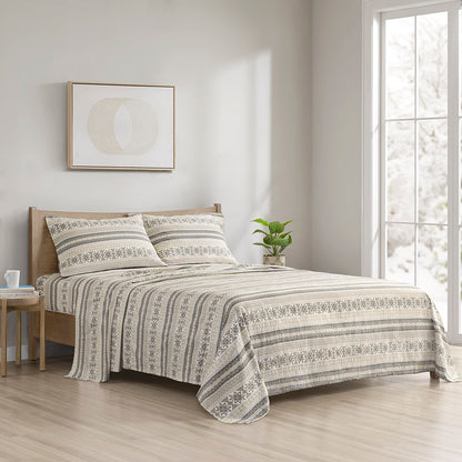 Cozy Cotton Flannel 100% Cotton Flannel Printed Sheet Set