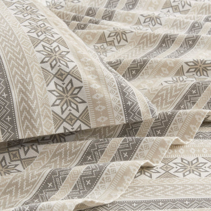 Cozy Cotton Flannel 100% Cotton Flannel Printed Sheet Set