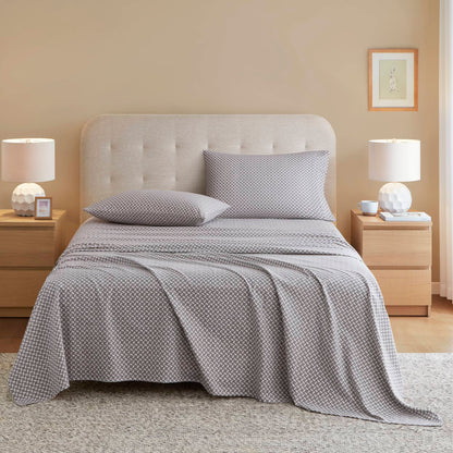 Cozy Cotton Flannel 100% Cotton Flannel Printed Sheet Set