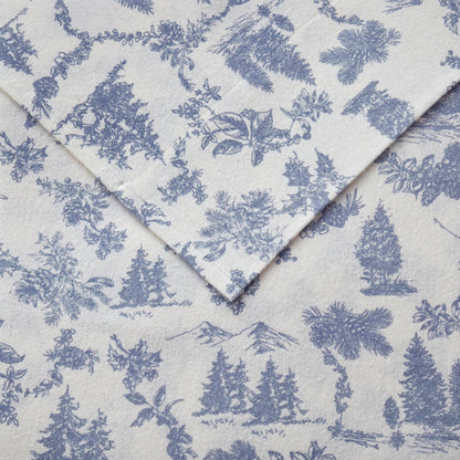 Cozy Cotton Flannel 100% Cotton Flannel Printed Sheet Set