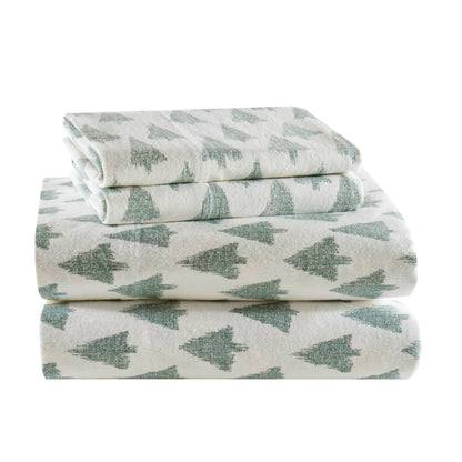 Cozy Cotton Flannel 100% Cotton Flannel Printed Sheet Set