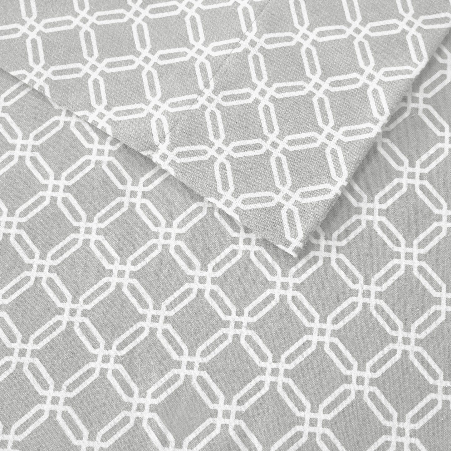 Cozy Cotton Flannel Printed Sheet Set