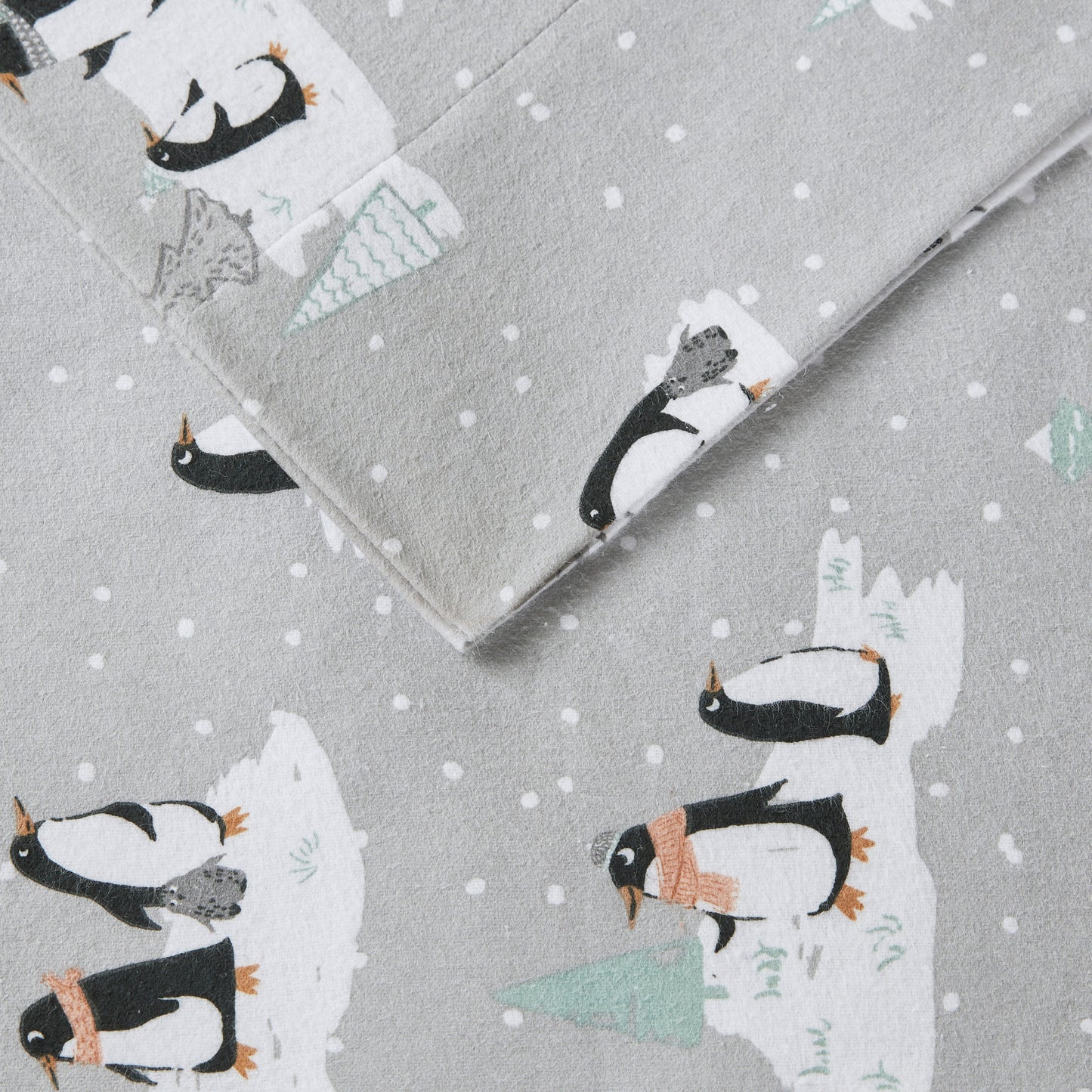 Cozy Cotton Flannel Printed Sheet Set