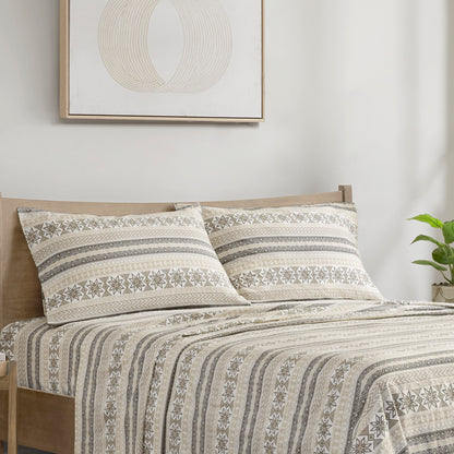 Cozy Cotton Flannel Printed Sheet Set