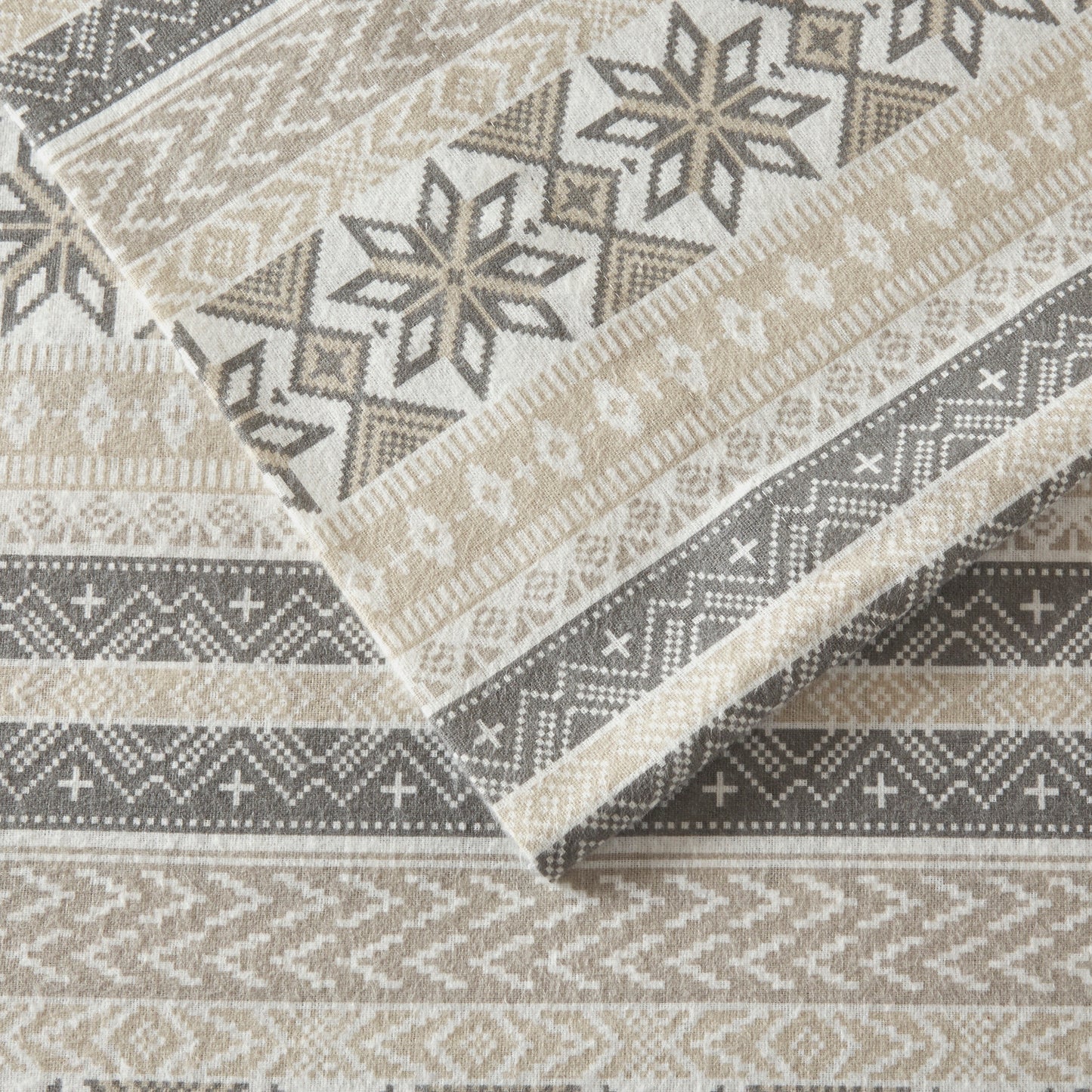 Cozy Cotton Flannel Printed Sheet Set