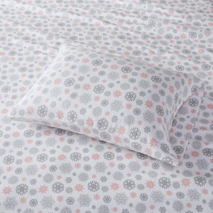 Cozy Cotton Flannel 100% Cotton Flannel Printed Sheet Set