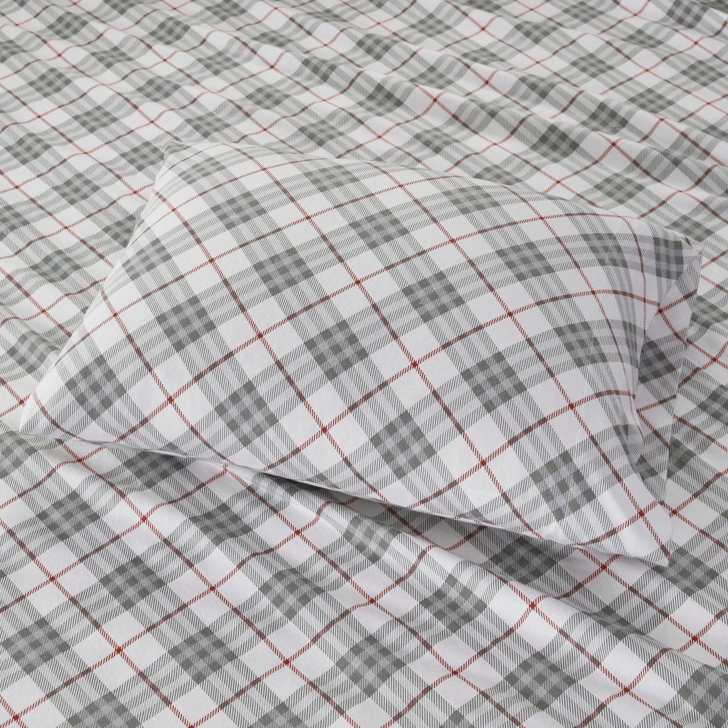 Cozy Cotton Flannel Printed Sheet Set