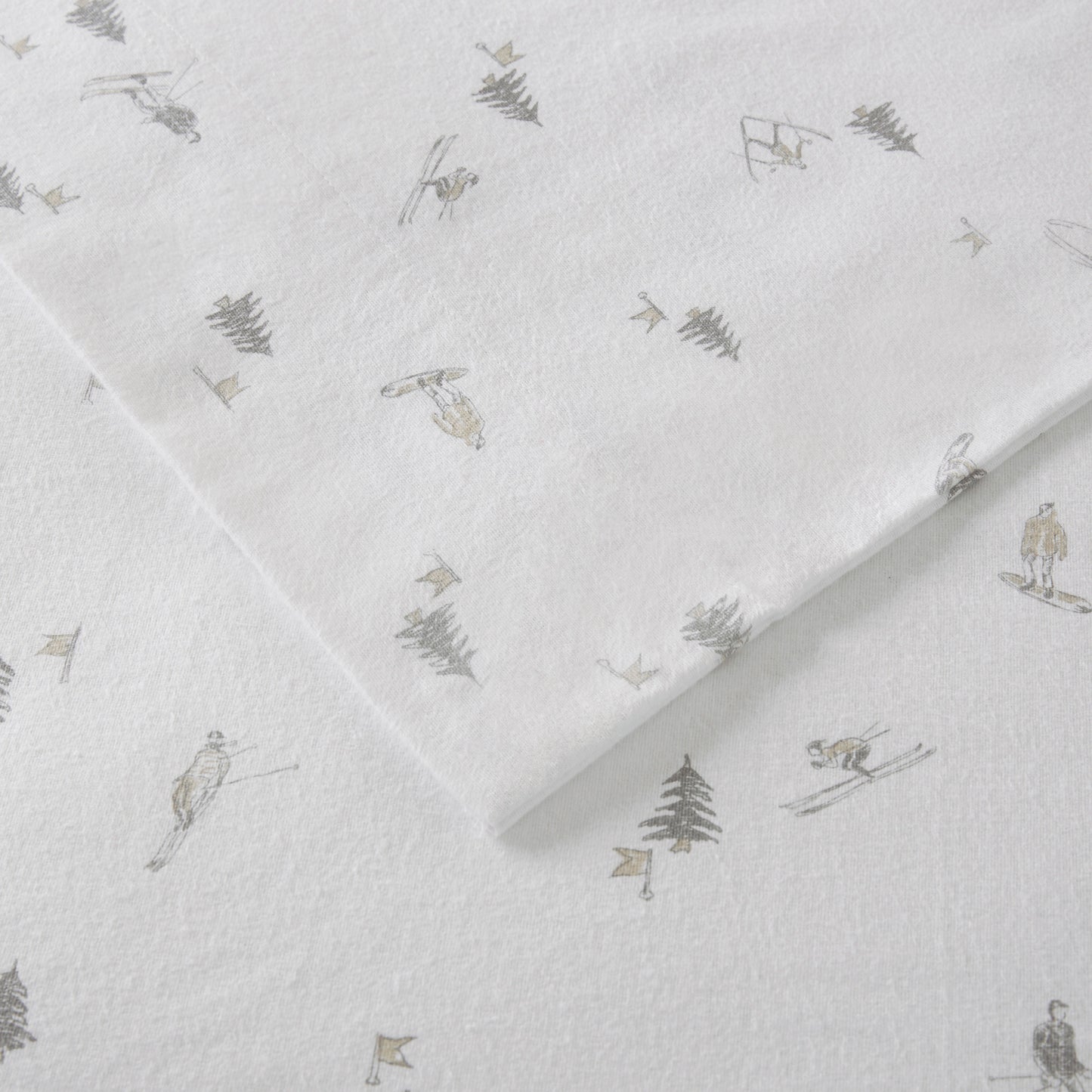 Cozy Cotton Flannel Printed Sheet Set