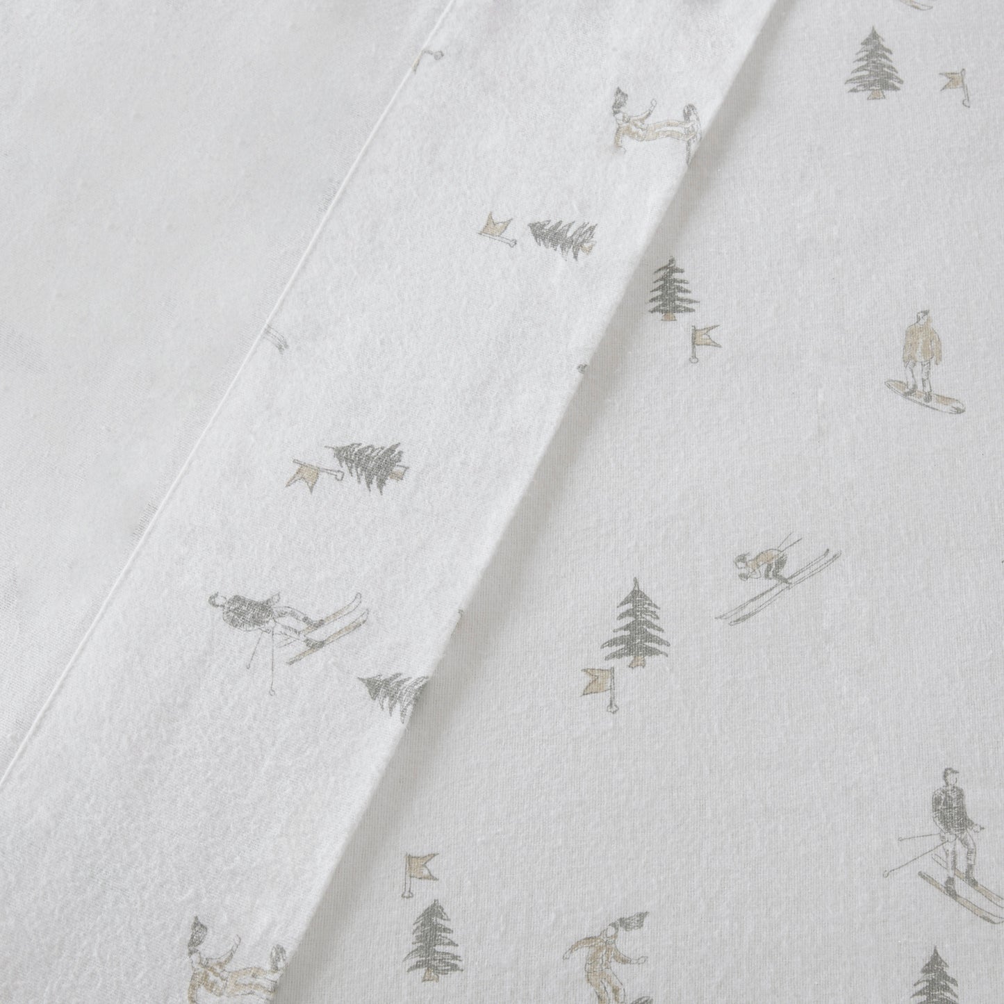 Cozy Cotton Flannel Printed Sheet Set