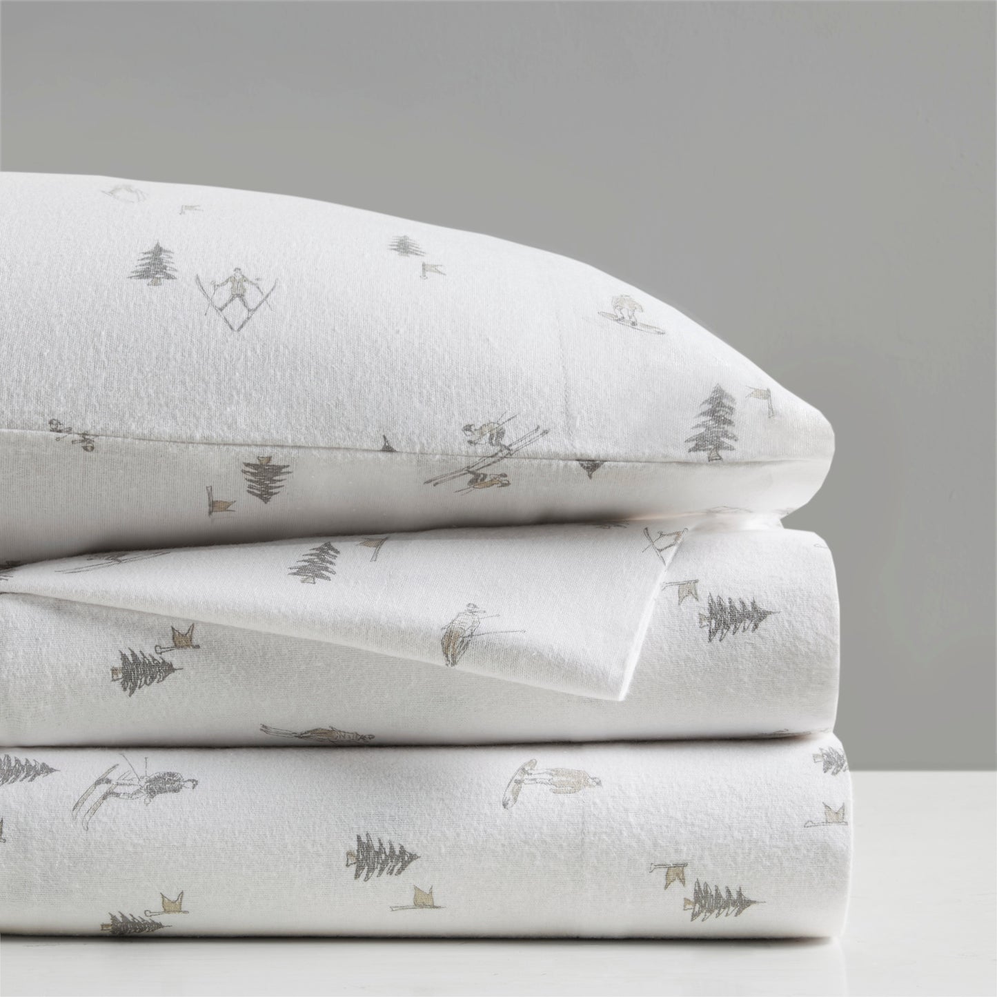 Cozy Cotton Flannel Printed Sheet Set