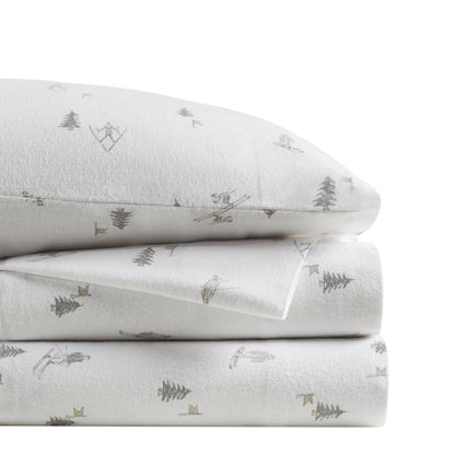 Cozy Cotton Flannel Printed Sheet Set