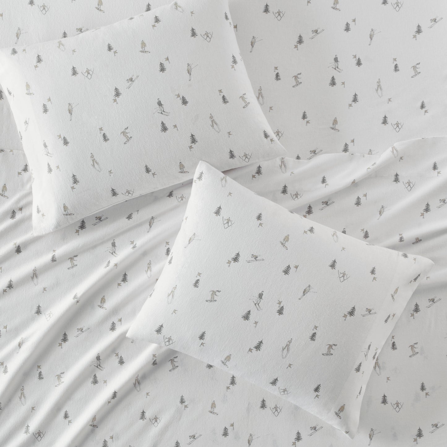 Cozy Cotton Flannel Printed Sheet Set