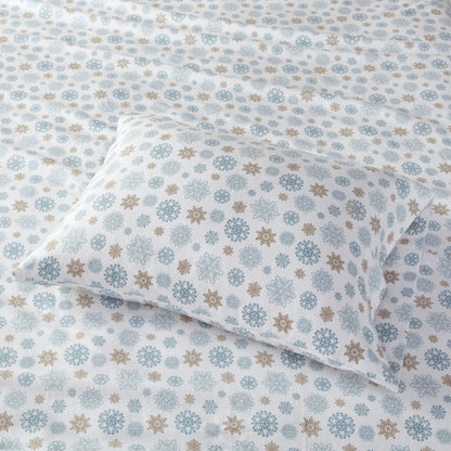Cozy Cotton Flannel Printed Sheet Set